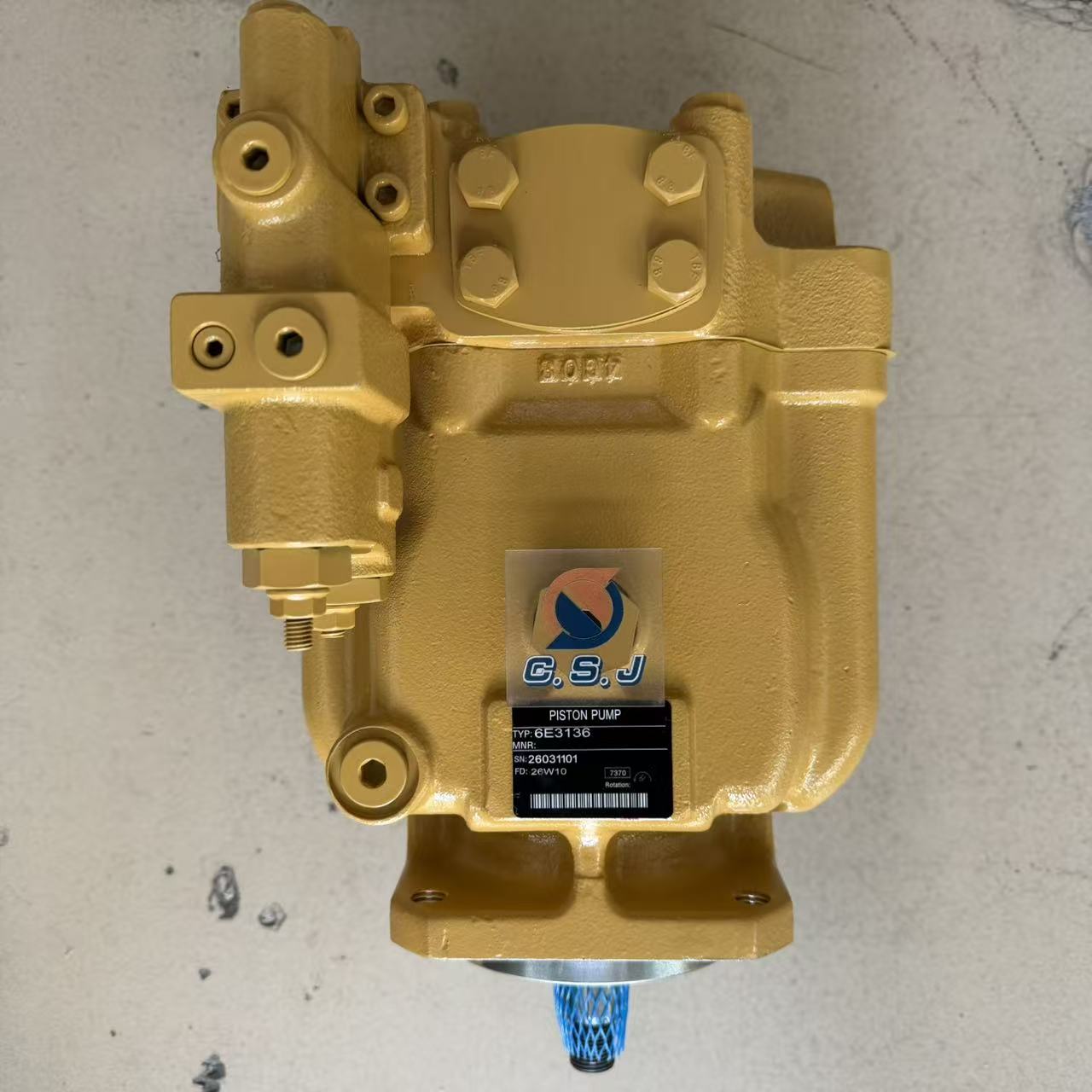 Hydraulic Piston Pump 6E-3136 6E3136 6E-5072 6E5072 6E-1278 6E-6562 6E-6563 6E-3137 6E-3139 for Cat Grader 120g 130G 140G