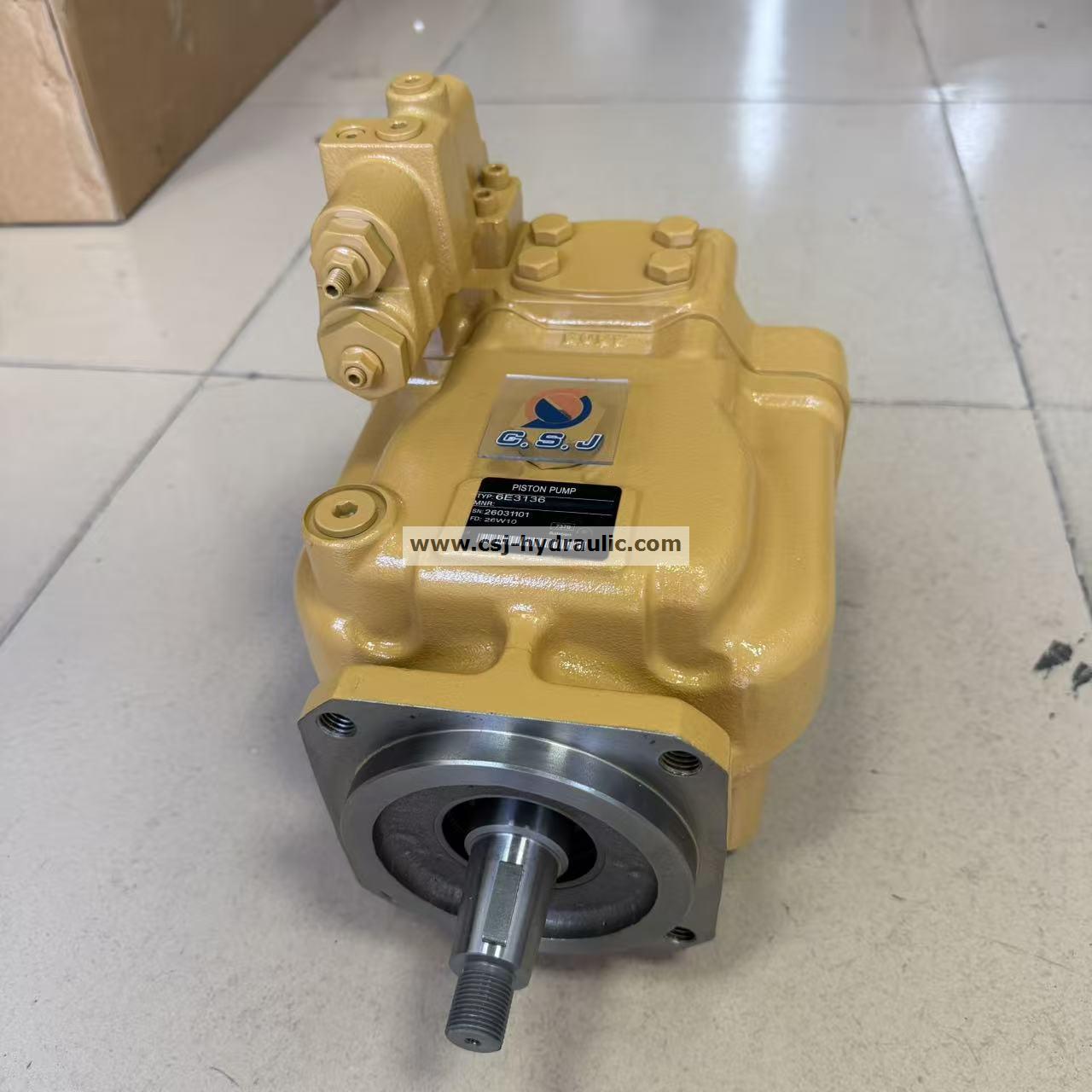 Hydraulic Piston Pump 6E-3136 6E3136 6E-5072 6E5072 6E-1278 6E-6562 6E-6563 6E-3137 6E-3139 for Cat Grader 120g 130G 140G