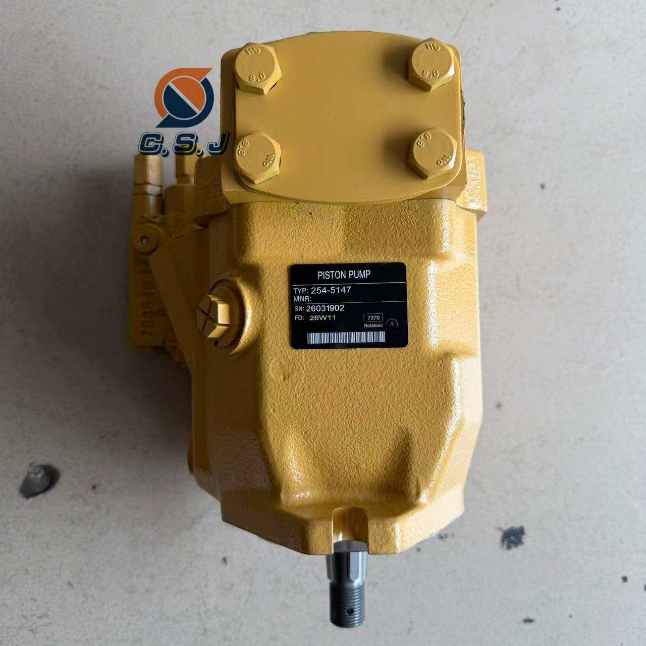 Hydraulic Pump 254-5145 2545145 Axial Piston Pump for It38h 938h Wheel LoaderHydraulic Pump 254-5145 2545145 Axial Piston Pump for CAT It38h 938h Wheel Loader